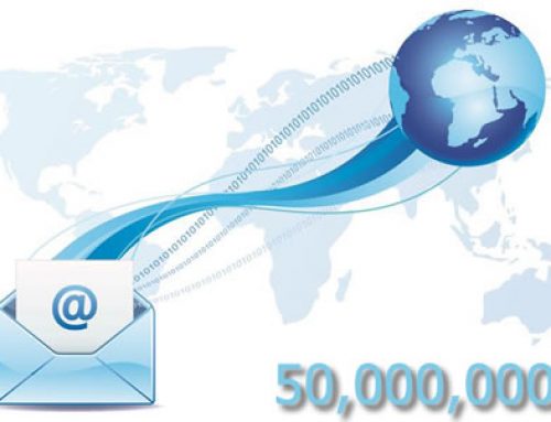 11 Nëntor 2009: Mbërritëm në 50 milion emaile të shpërndara